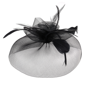 HAPPYQUALITY 2025 Simamays <strong>Fascinators</strong> Women's Flower <strong>Fascinator</strong> Wedding <strong>Hair</strong> Hat <strong>White</strong> Church Hats for Women - Product Image 6