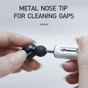 Kit de Limpieza para Auriculares, Pluma Limpiadora para Airpods, Herramienta de Cepillo Multiusos para Airpods Pro - Product Image 6