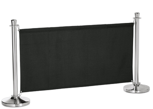 Canvas Barrier Posts Safety Crowd <b>Control</b> Belts Stainless Steel Queue Pole for Hotels & Public Crowd <b>Control</b> Durable & Stable - Product Image 4