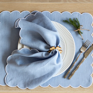 Bán Buôn Tùy Chỉnh Khăn Cưới Handmade Tái Sử Dụng Bông Và Vải Lanh Placemats Cho Các Nhà Hàng Và Khách Sạn - Product Image 5