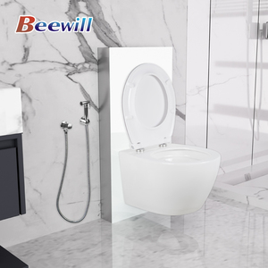 Réservoir d'eau de réservoir de toilette dissimulé en verre mural Offre Spéciale pour toilettes universelles avec bidet - Product Image 1