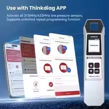 THINKCAR TPMS手持式诊断工具VENU-i <span class=keywords><strong>Pro</strong></span>轮胎压力传感器编程激活设备 - Product Image 5