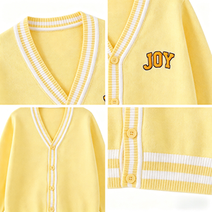 <span class=keywords><strong>Cardigan</strong></span> da <span class=keywords><strong>Donna</strong></span> con Logo Personalizzato, <span class=keywords><strong>Cardigan</strong></span> in Maglia Tinta Unita, Design 100% <span class=keywords><strong>Cotone</strong></span> Lavorato a Maglia, Casual e Minimalista - Product Image 4