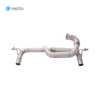 Système d'échappement cat-back en acier inoxydable SS304 haute performance, vente directe d'usine YT, adapté à la Lotus Emira 2.0T