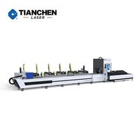 Machine de découpe laser à fibre tubulaire professionnelle TIANCHEN, alimentation automatique CNC, CYP CUT HIWIN, découpe de métaux