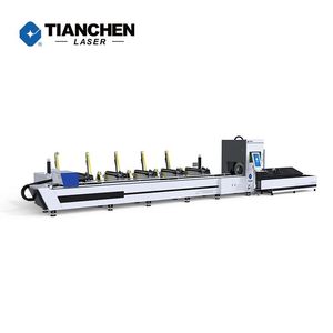 TIANCHEN professionnel tube fibre laser machine de découpe alimentation automatique carbone acier inoxydable aluminium découpe - Product Image 6