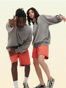 H5585 Fabricant de vêtements, vente en gros, sweat-shirts personnalisés en coton lourd 450 g/m², sweat-shirts à col rond pour hommes - Product Image 3