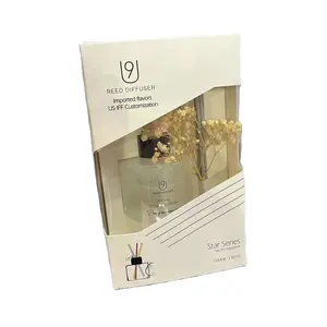 Boîtes d'encens à cône en carton kraft écologique avec logo personnalisé emballage en papier à longue enveloppe en soie pour boîte d'emballage de bâton d'encens