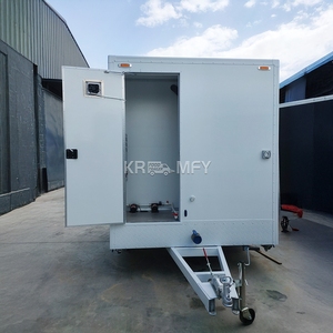 รถพ่วงห้องน้ำเคลื่อนที่สองประตูแบบพกพาหรูหรา Porta - Product Image 3