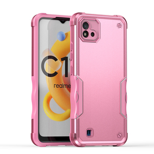 <span class=keywords><strong>เ</strong></span>คสโทรศัพท์สองชั้นกันกระแทกสำหรับ Oppo Realme C11(2021) C12 C21Y 15 25 35 30 33 30 30S - Product Image 1