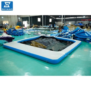 <span class=keywords><strong>Piscine</strong></span> gonflable pour yacht, <span class=keywords><strong>piscine</strong></span> flottante en mer avec filet - Product Image 3