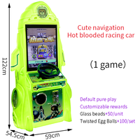 Jeux à jetons de machine de simulateur d'arcade de course d'automobile d'écran de Coin-operated19 pouces HD pour le centre de jeu