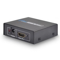 Divisor HDMI 1X2 Divisores y convertidores de Video 1 en 2 salidas para monitores duales PS3 DVD y HDTV Compatible con dispositivos HDMI