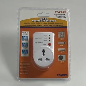 Protector de Voltaje KE-2155 110V 220V 10A 15A 16A 20A Enchufe Universal para Refrigerador, TV y Más - Product Image 5