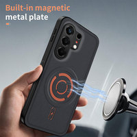 Funda Magnética de Tela Tejida para Teléfono Tecno Camon 40 Pro 5G Pova 7 Ultra Spark 50 4G Slim Infinix GT50Pro con Carga Inalámbrica