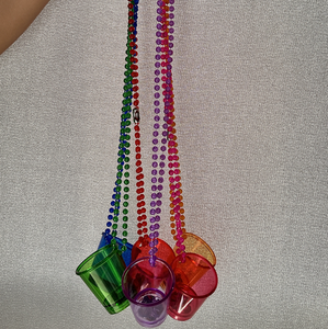 Collana con Bicchierini LED Luminosi al Buio per Addio al Celibato, Compleanno, Ramadan, Laurea, Decorazioni per Feste, Accessori <span class=keywords><strong>Team</strong></span> Sposa e Sposo - Product Image 6