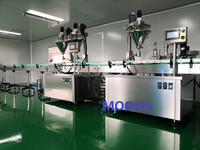 Machine automatique de remplissage et de bouchage de flacons compte-gouttes, machine de remplissage et de sertissage de peptides monobloc personnalisée