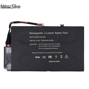 Batterie d'ordinateur portable <span class=keywords><strong>EL04XL</strong></span> de qualité supérieure pour HP <span class=keywords><strong>EL04XL</strong></span> ENVY TouchSmart 4-1000 HSTNN-IB3R 681879-1C1, fournie par l'usine - Product Image 1