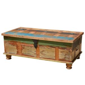 Reclaimed <b>Wood</b> <b>Rustic</b> Coffee <b>Table</b> Storage Trunk / Recycled <b>Wood</b> Solid <b>Wood</b> Handmade Living Room Furniture - Product Image 6