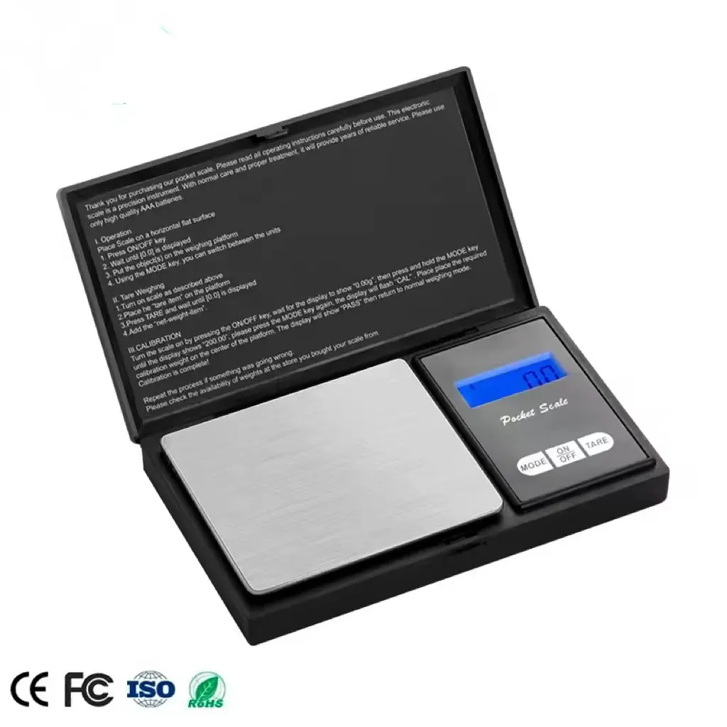 Cep altın gram denge mini hassas ve istikrarlı otomatik kapanma tedarikçiler takı için 0.1 ağırlık dijital ölçek