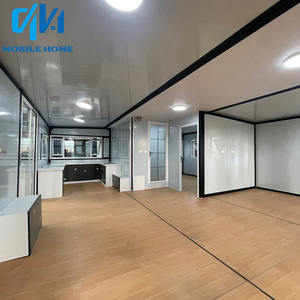 Sicurezza prefabbricata casa contenitore espandibile casa in acciaio struttura prefabbricata casa casa casa portatile Casas Prefabricadas - Product Image 3