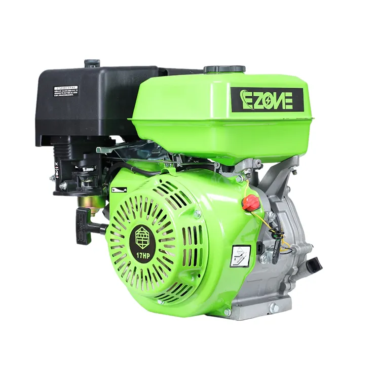 En iyi parçalar 192F 17HP güçlü güç çim biçme makinesi hava soğutmalı motosiklet montaj Mini benzinli makineleri benzinli motor