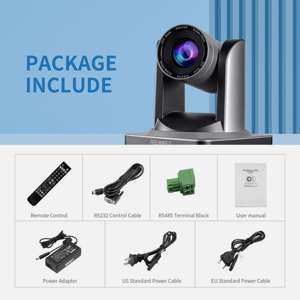 Dayanıklı FEELWORLD 20X OEM toptan HD <span class=keywords><strong>PTZ</strong></span> kamera 20X Zoom USB/3G-SDI/HDMI/IP canlı akışı 1080P 60fps PoE <span class=keywords><strong>PTZ</strong></span> kamera olaylar için - Product Image 6