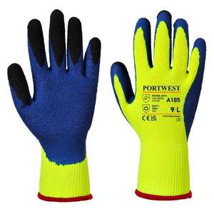 PORTWEST - A185Y4RL Duo-Therm guante Amarillo/azul-GUANTES EAN 5036108258734 - Product Image 1