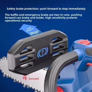 Tronçonneuse Électrique Professionnelle Dongcheng 900W Haute Puissance 12 Pouces Sans Balais Lithium-Ion Garantie 3 Mois DIY Extérieur Portative - Product Image 4