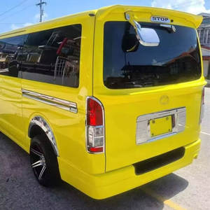 Spoiler de toit Cn-Ge pour Toyota Hiace 05-18, finition mate noir et blanc, accessoire de modification en ABS - Product Image 2