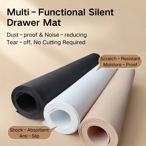 EVA Tear-to-Fit Shelf <strong>Liner</strong>, 6mmx6mm Grid, Non-Slip, Scratch/Moisture Proof, Anti-Noise, No-Tool Cutting - Product Image 1