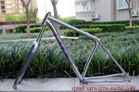 Cadres de vélo de route en titane (Ti) imprimés en 3D avec coupleurs Rohloff Cadres de vélo de gravier imprimés en 3D pour vélos de route