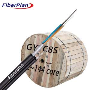 Câble de fibre optique aérien autoportant GYTC8S en forme de 8 avec protection contre la foudre et antistatique pour zones orageuses - Product Image 6