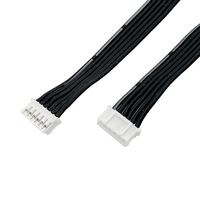 Câble double tête femelle-femelle PH2.0 6P 6 broches, pas de câble électronique, borne JST 2.0MM, longueur 20CM