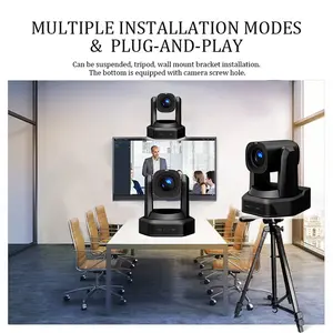 F30S mükemmel stüdyo kilisesi canlı akışı kamera 30X optik Zoom IP kamera ile SDI HD MI PTZ optik yayın ekipmanları