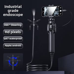 OTG Détecteur portatif de réparation automobile Endoscope pour pipelines industriels Capteur CMOS grand Angle H.265 Vidéo Conçu Temu - Product Image 2