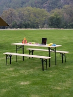 Ensemble table et banc pliants XY de haute qualité à prix abordable pour pub, salle à manger, jardin, pique-nique en extérieur