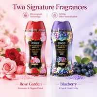 Perles parfumées pour lessive KELEE, parfum longue durée, senteur florale légère, lavables, pour toutes les machines à laver