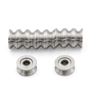 แบริ่งลูกกลิ้งร่องตัววี V623 Zz V ร่องลูกรอก3X12X4มม. แบริ่งลูกปืนล้อสำหรับรางนำทาง - Product Image 5