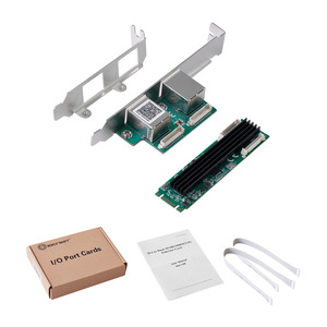 Tarjeta Ethernet Interna de 2 Puertos M.2 NGFF 2.5G con Cable RTL8125B para Expansión de LAN Dual (En Stock) Tarjeta de Red 2.5G - Product Image 4