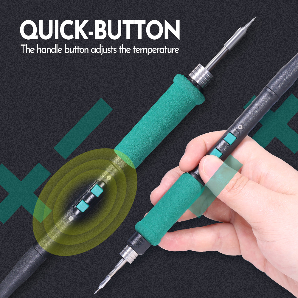 YIHUA 982D-III Precision Tweezers Soldering Iron C210 Station