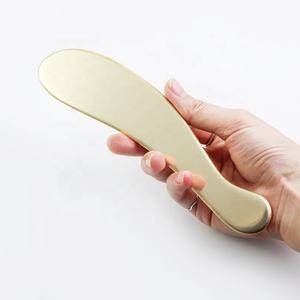 Jingwang alat pijat kerokan terapi fisik tubuh Gua Sha tembaga murni Tiongkok alat pijat bentuk papan Gua Sha Kelas S medis - Product Image 3