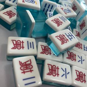 Cristallo di lusso americano <span class=keywords><strong>Mahjong</strong></span> <span class=keywords><strong>Set</strong></span> per l'intrattenimento modelli personalizzabili e stampa del Logo - Product Image 2