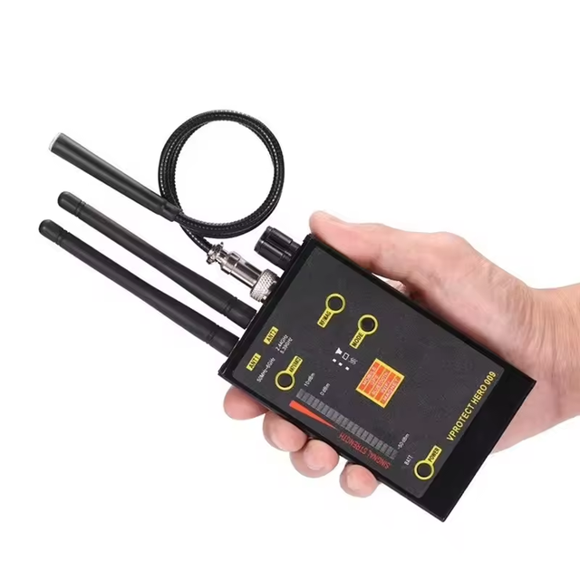 New Hero 009 GPS Magnet Anti Alarm Spy Camera Hidden Hunter Wireless GSM RF Mobile Phone Signal Detector Popular