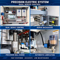 Presse plieuse CNC électrique compacte de haute précision 30T 1000mm sans huile à double servo pour armoires électroniques et pièces métalliques