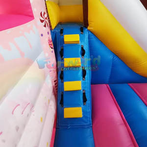 Castillo Inflable Comercial para Niños con Tobogán, Capacidad de 500 kg, Garantía de 3 Años, Ideal para Fiestas y Eventos - Product Image 6