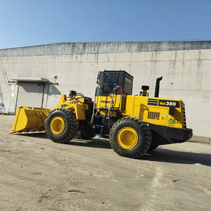 Cargadora de Ruedas Komatsu WA380 de Segunda Mano, Máquina Excavadora a Precio Económico, Cargadora de Cantera Usada en Venta - Product Image 1