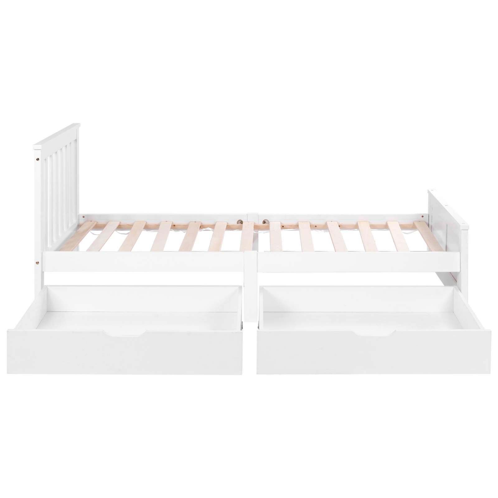 Staircase Combo Wooden Kids Bunk Bed with Desk and Storage Drawers