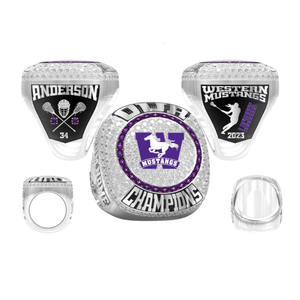 Anillo de campeonato de béisbol Usssa de Deportes de baloncesto de fútbol personalizado 2025 - Product Image 2