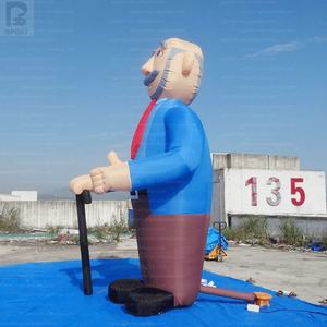 Dekorasi Kakek Kartun Belanda Opa Prop Vader Abraham/Heintje yang Dapat Di Tiup Raksasa untuk Acara Festival/Promosi Komunitas/Acara Keluarga - Product Image 3